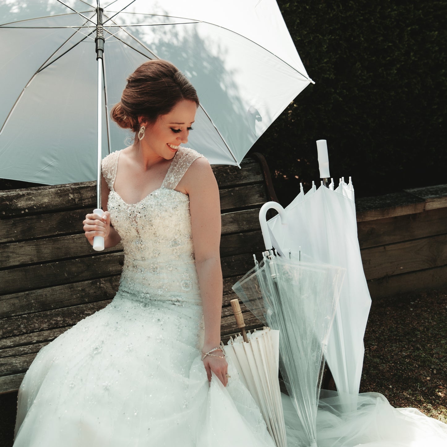 White Umbrellas - Postage